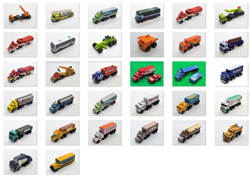 Micro machines semi trucks - machines, rv