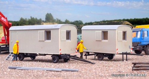 Construction trailers pack of - construction, (pack